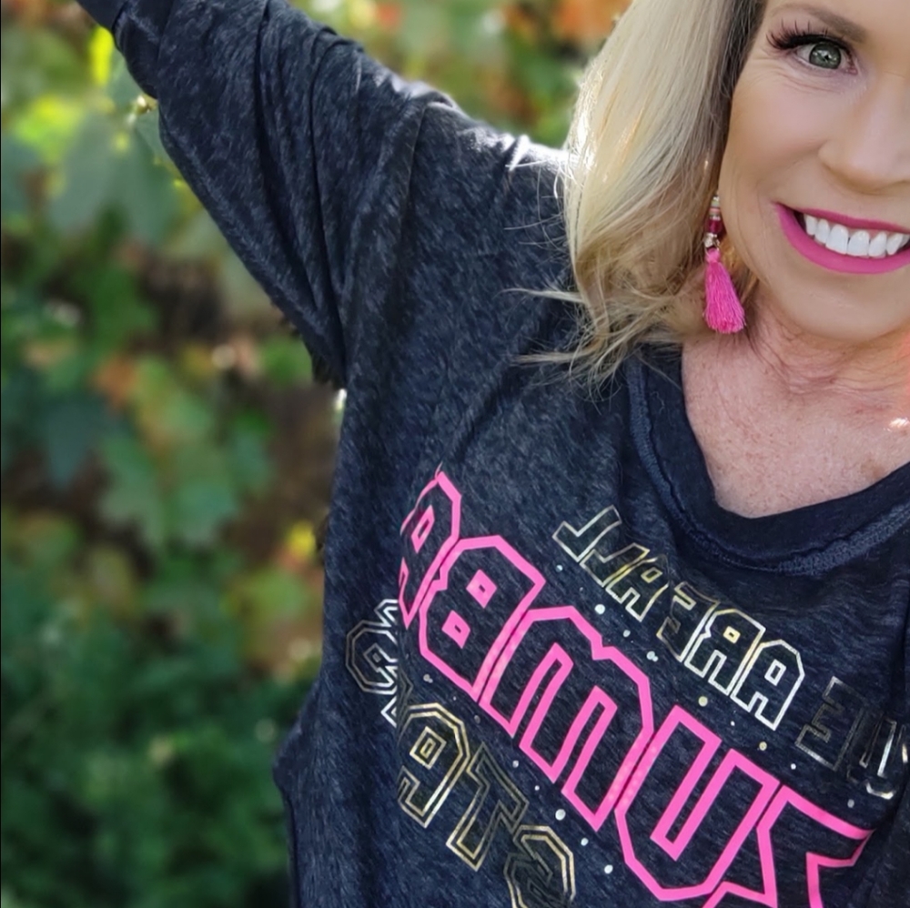 Zumba Shear 3/4 length sleeve shirt